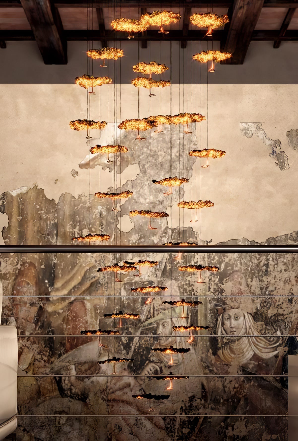 Brass Aviary Constellation Chandelier - Nuvé