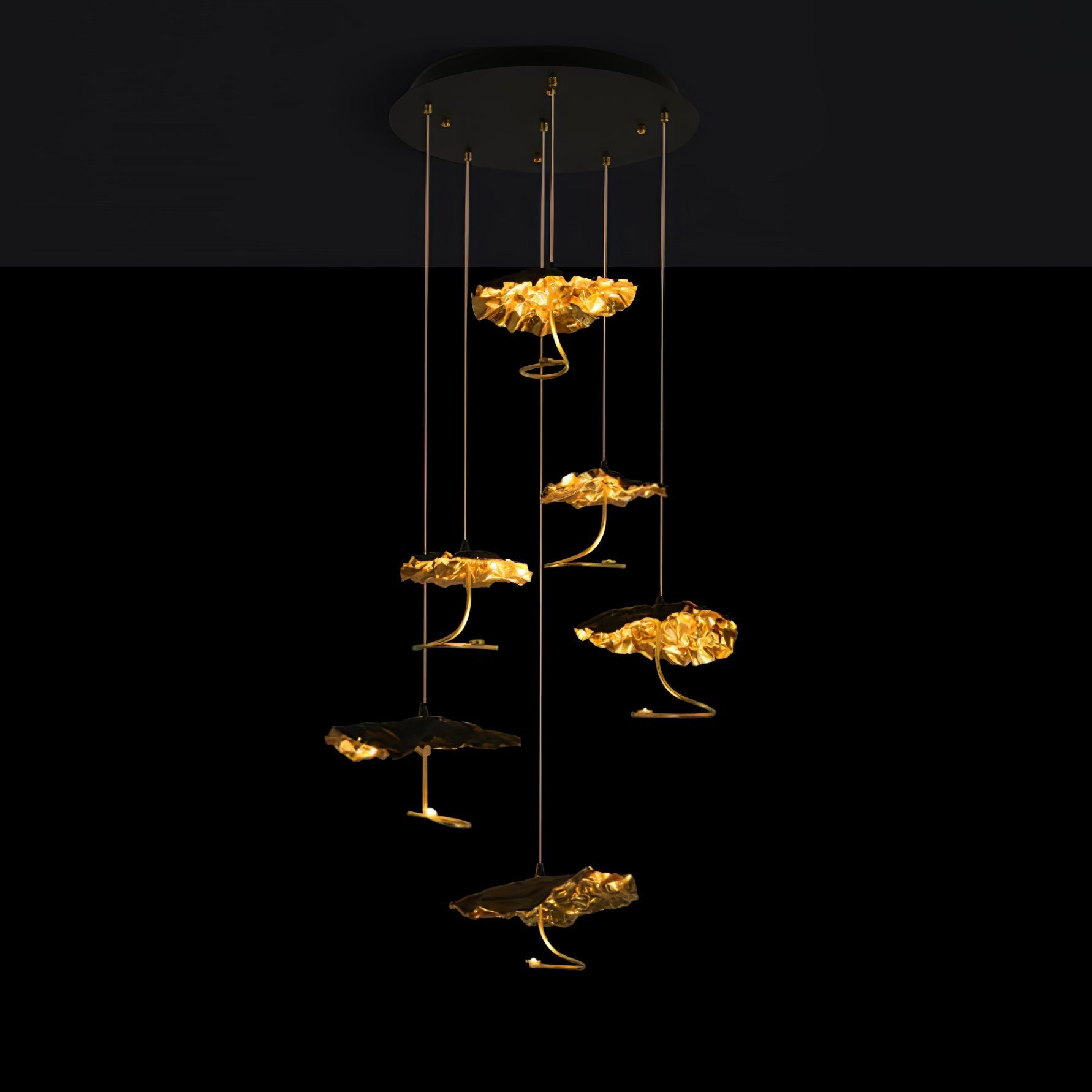 Brass Aviary Constellation Chandelier - Nuvé