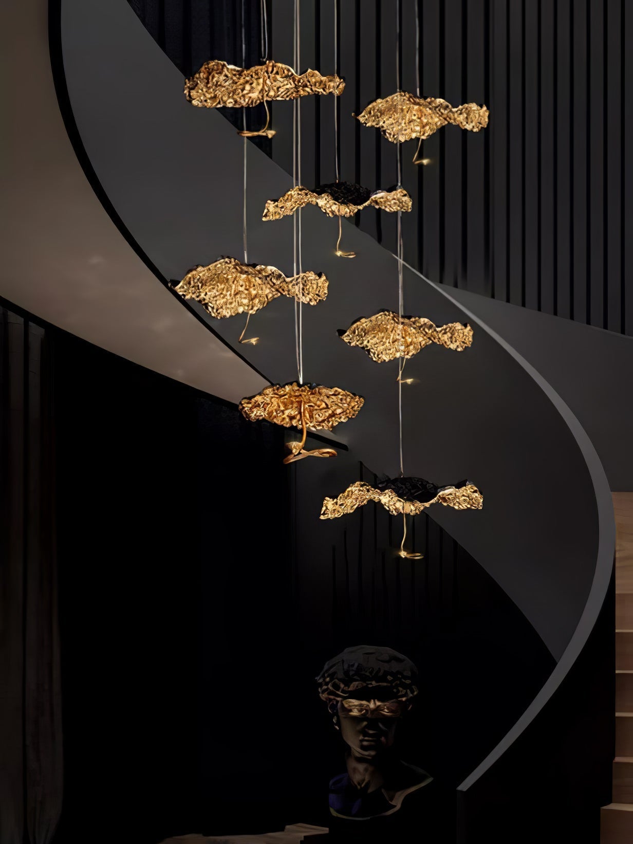Brass Aviary Constellation Chandelier - Nuvé