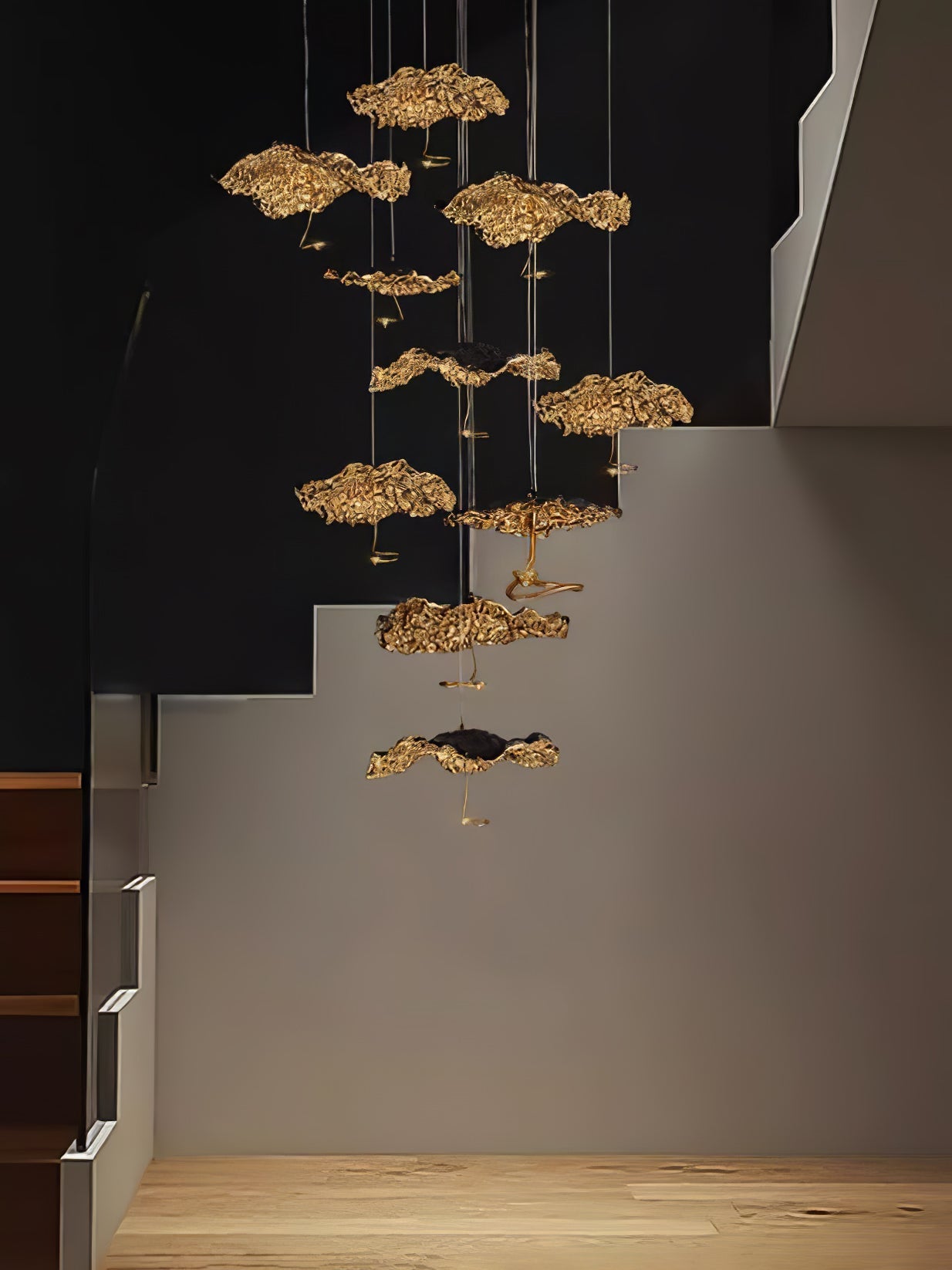 Brass Aviary Constellation Chandelier - Nuvé