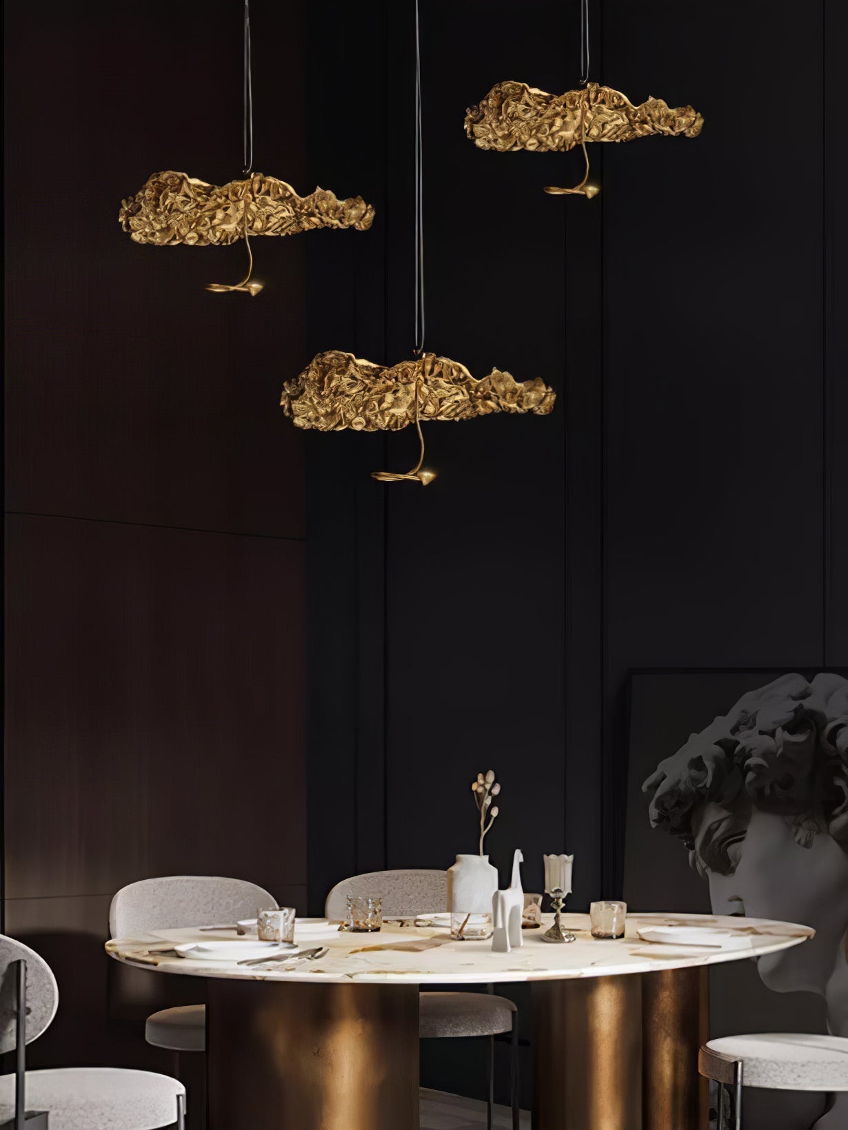 Brass Aviary Constellation Chandelier - Nuvé