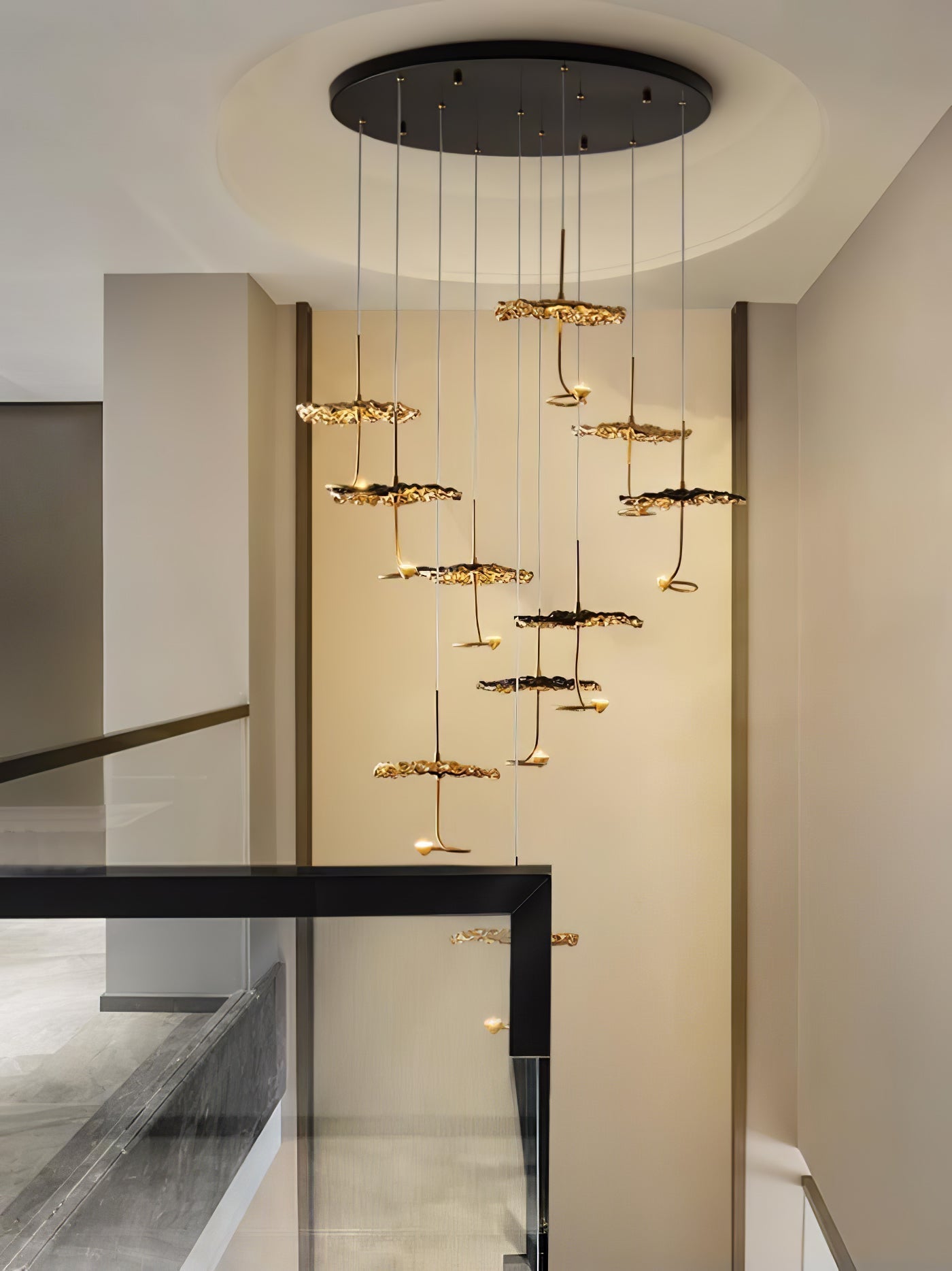 Brass Aviary Constellation Chandelier - Nuvé