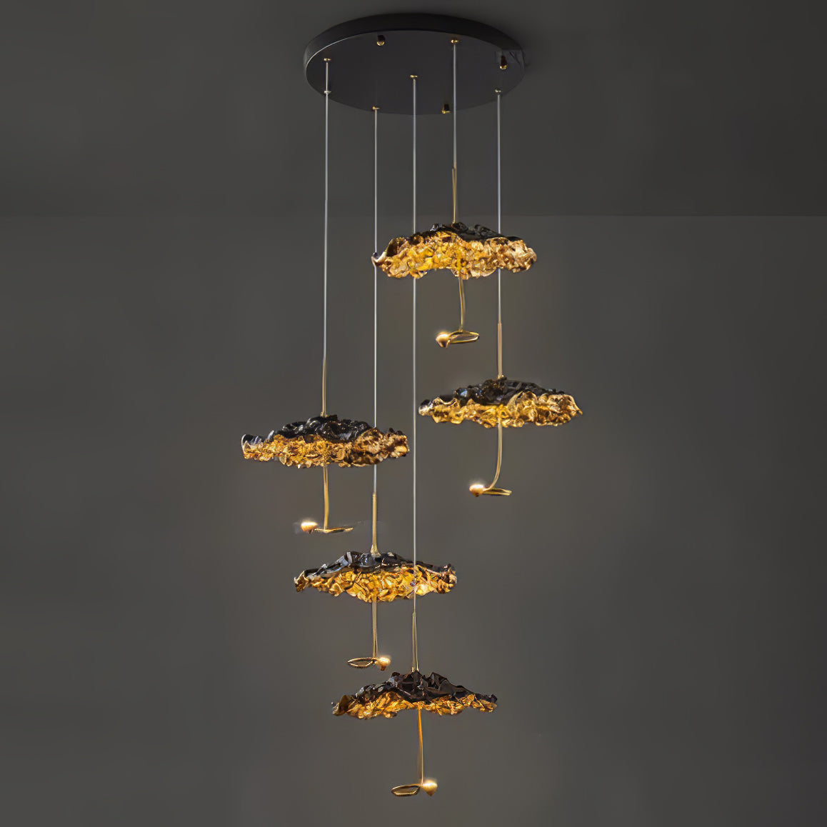 Brass Aviary Constellation Chandelier - Nuvé