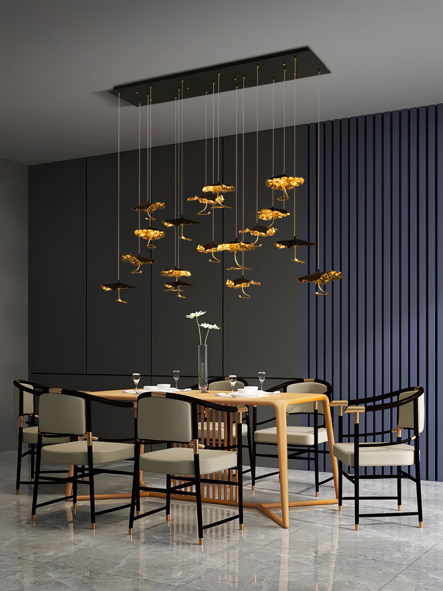 Brass Aviary Constellation Chandelier - Nuvé
