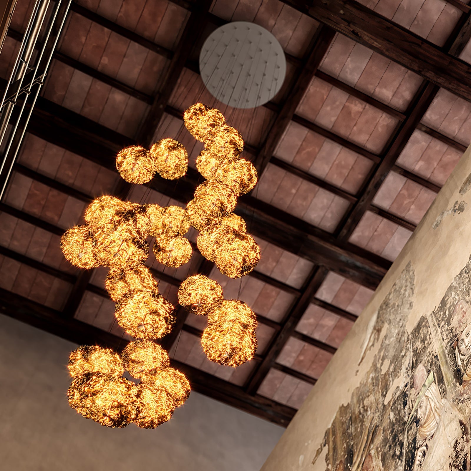 Brass Aviary Constellation Chandelier - Nuvé