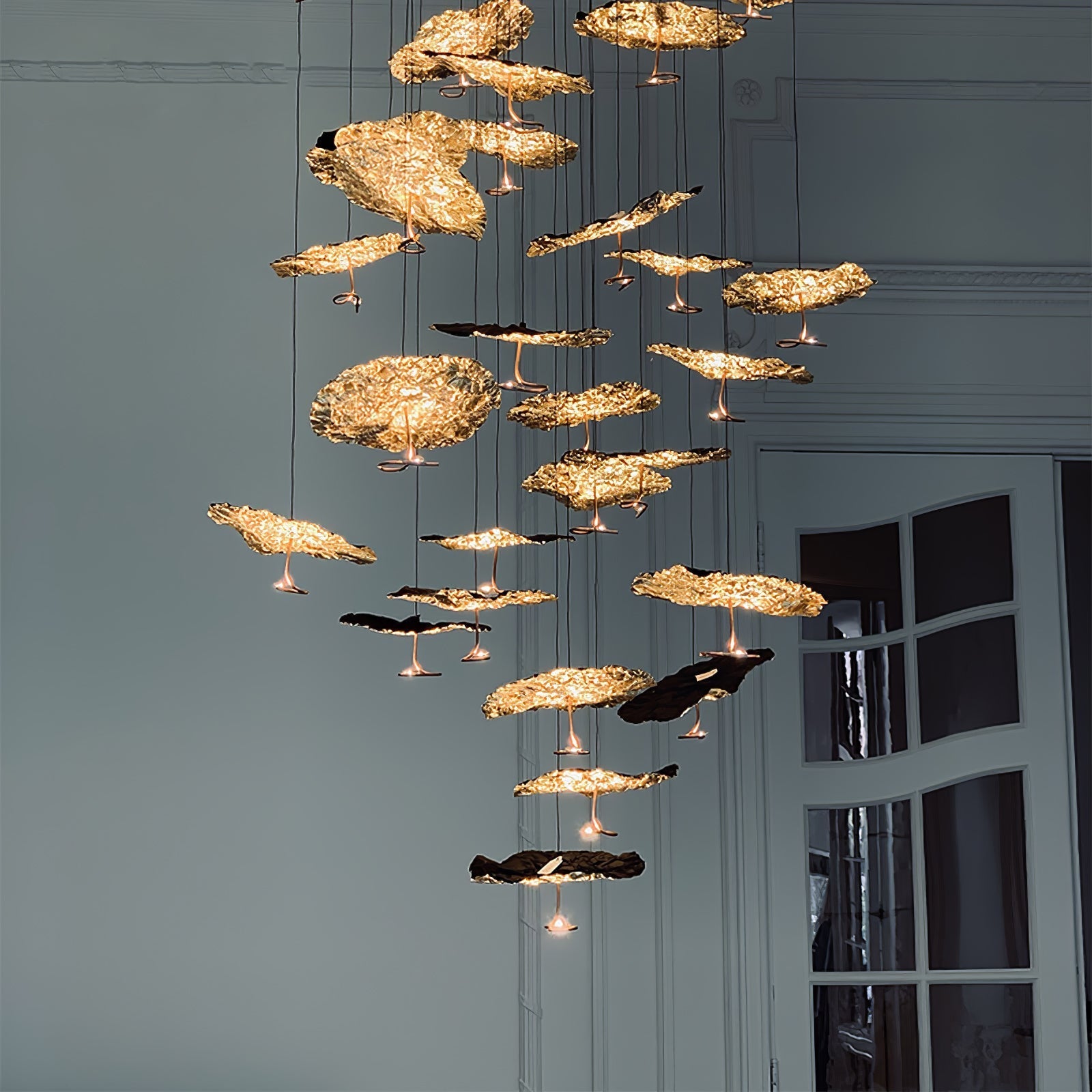 Brass Aviary Constellation Chandelier - Nuvé