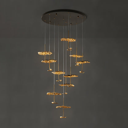 Brass Aviary Constellation Chandelier - Nuvé