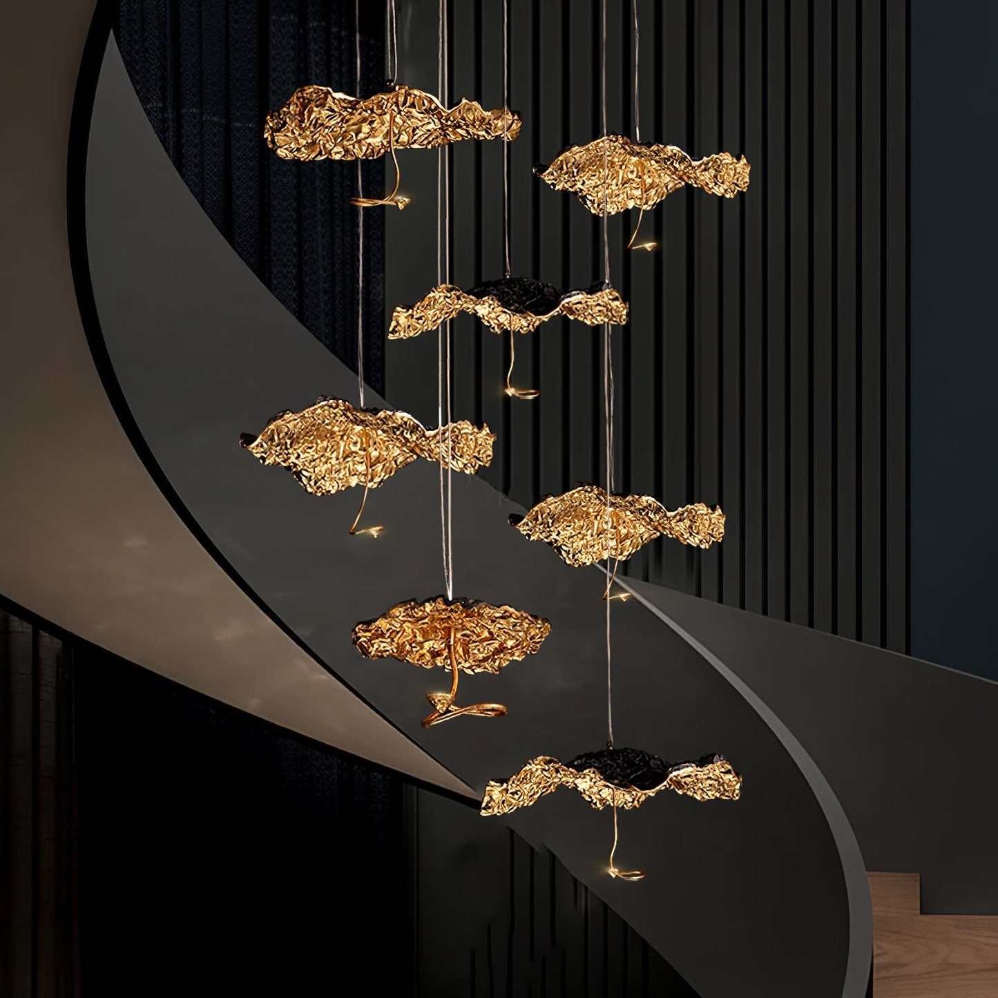 Brass Aviary Constellation Chandelier - Nuvé
