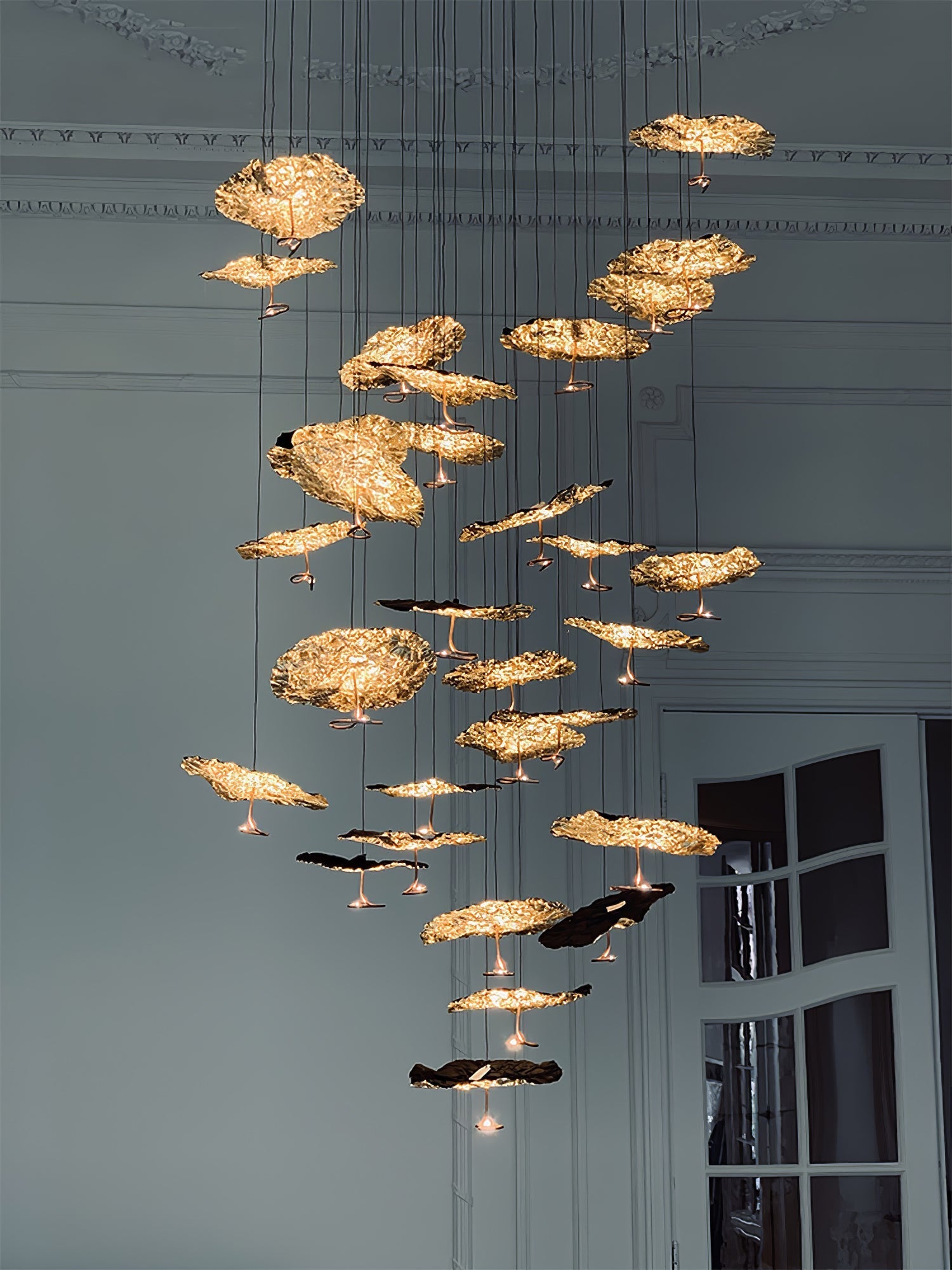 Brass Aviary Constellation Chandelier - Nuvé