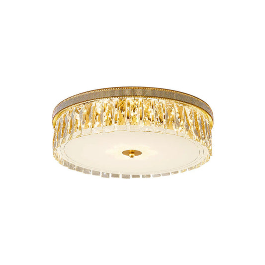Golden Crystal Ceiling Lamp - Nuvé