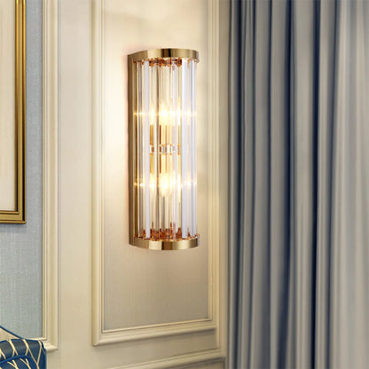 Golden Crystal Wall Lamp - Nuvé
