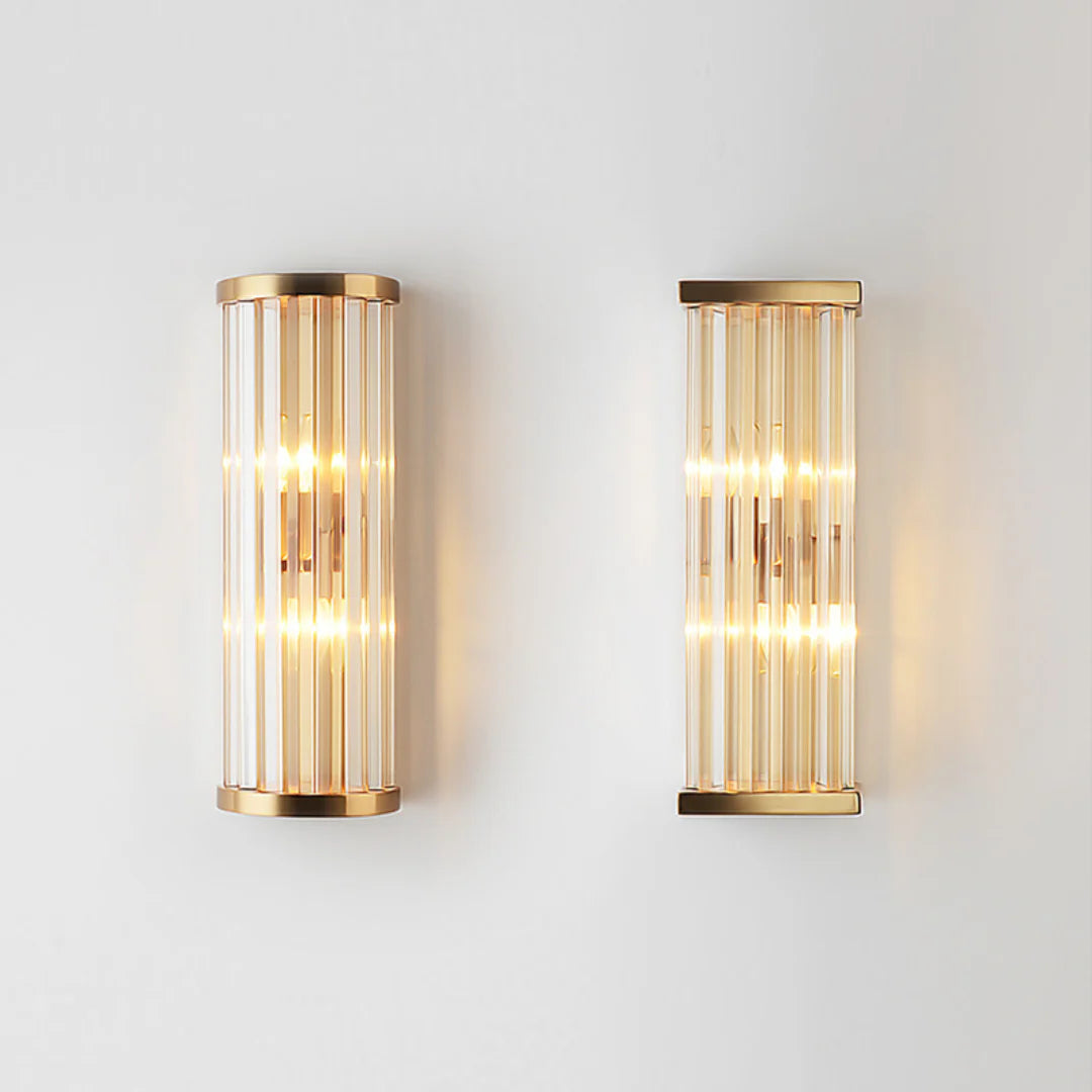 Golden Crystal Wall Lamp - Nuvé