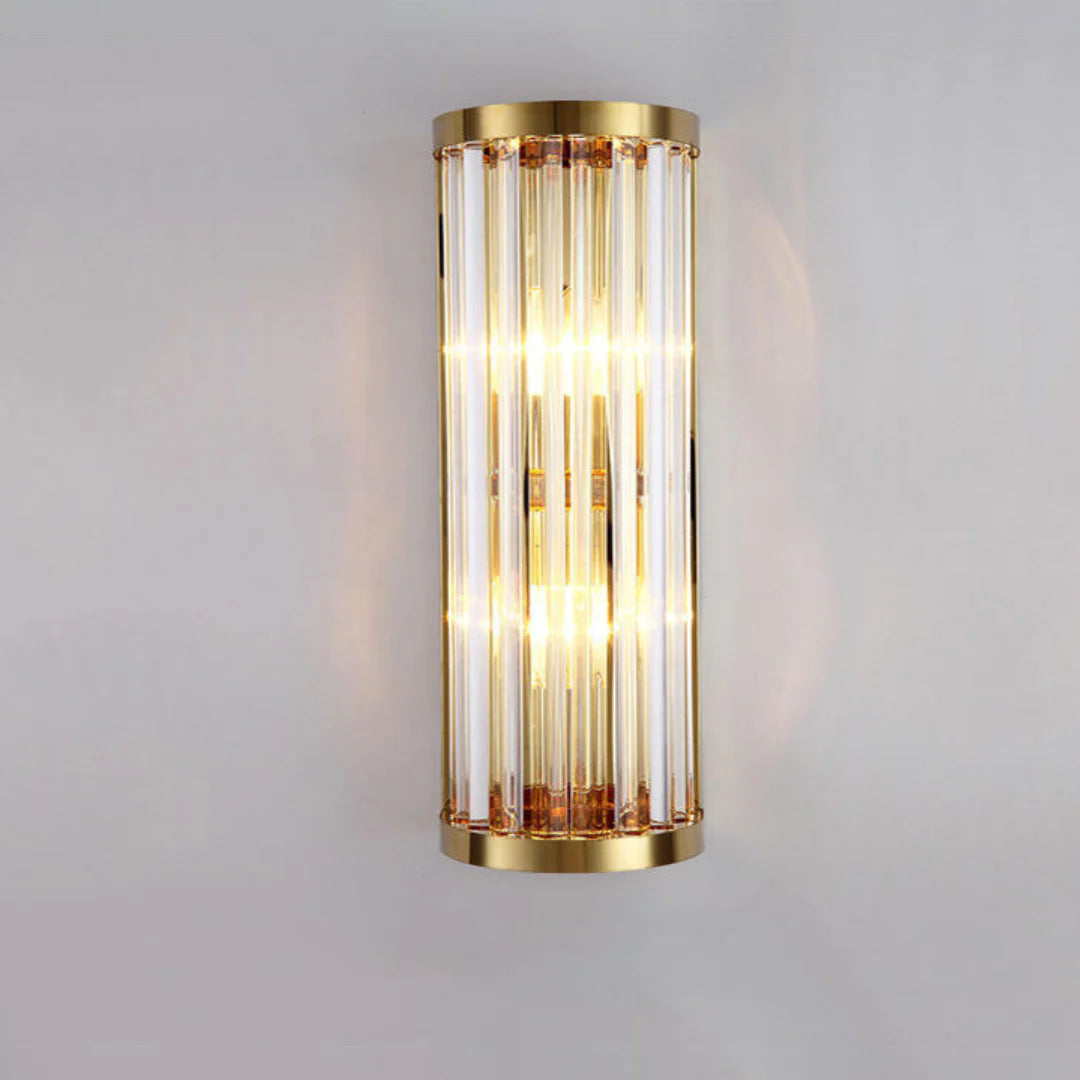 Golden Crystal Wall Lamp - Nuvé