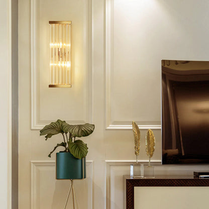 Golden Crystal Wall Lamp - Nuvé