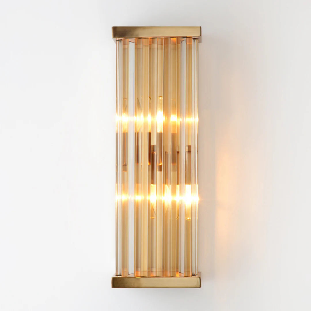 Golden Crystal Wall Lamp - Nuvé