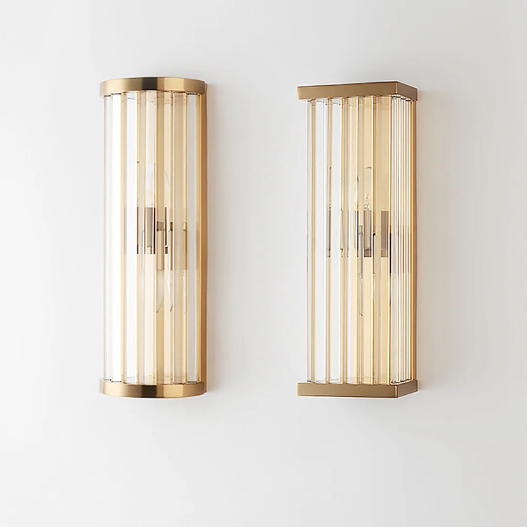 Golden Crystal Wall Lamp - Nuvé