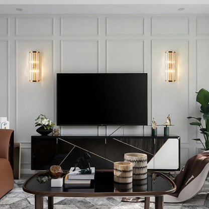 Golden Crystal Wall Lamp - Nuvé