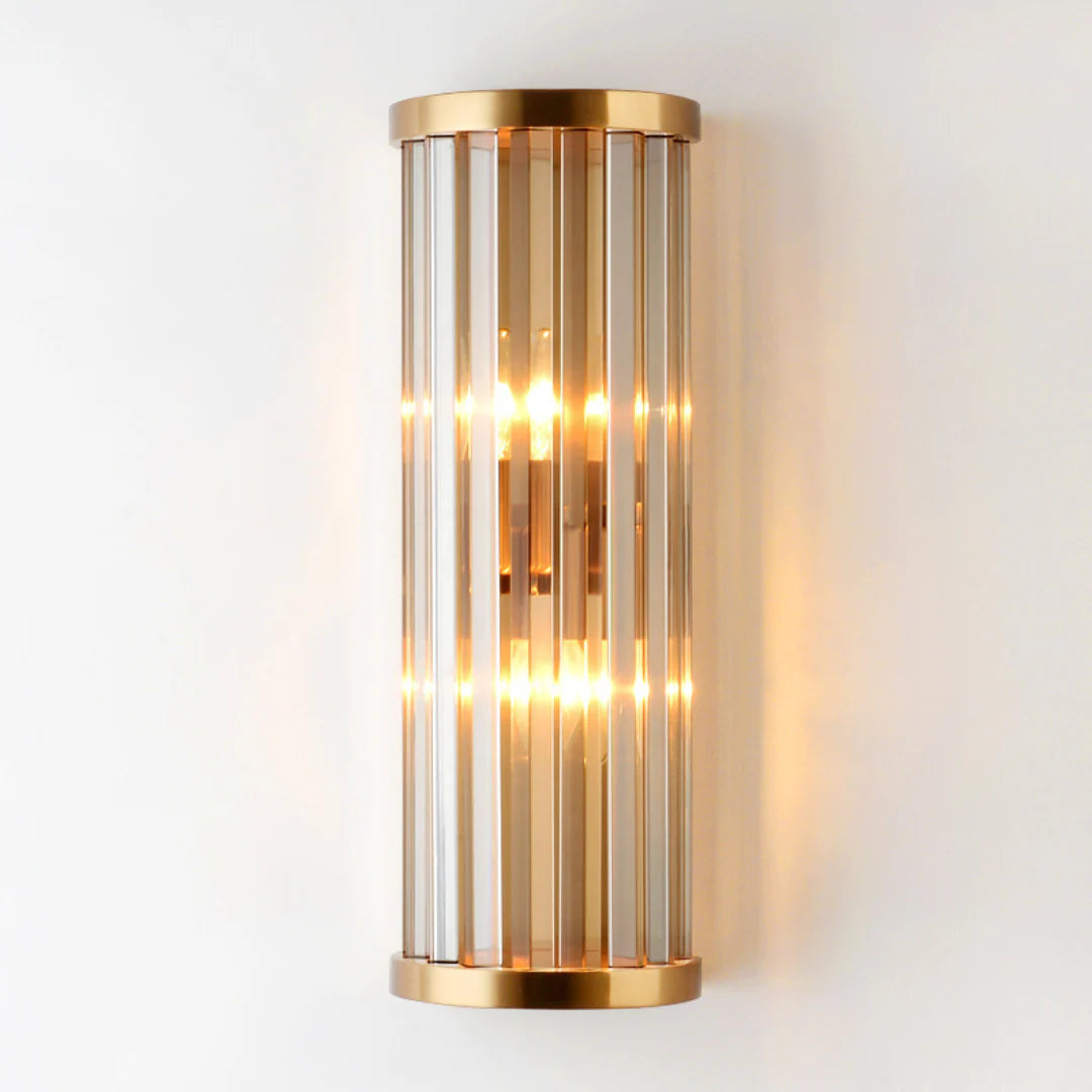 Golden Crystal Wall Lamp - Nuvé