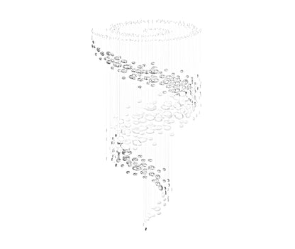 Golden Dragon Egg Chandelier - Nuvé