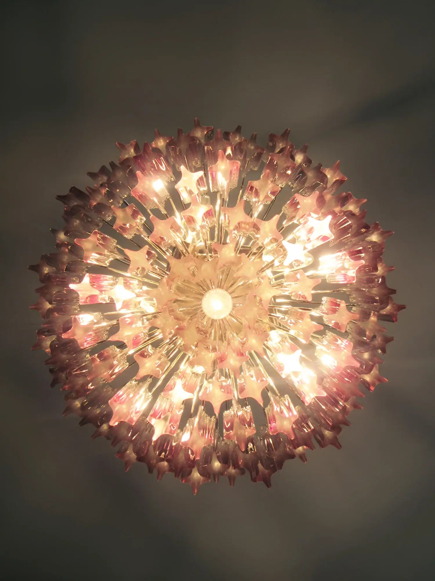Gorgeous Murano Quadriedri Prisms Chandelier - Nuvé