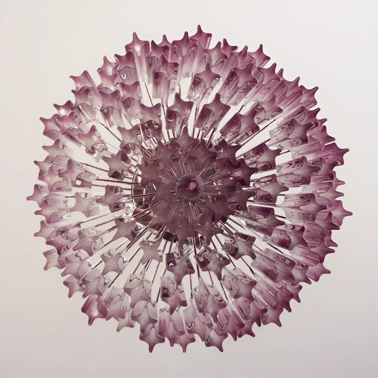 Gorgeous Murano Quadriedri Prisms Chandelier - Nuvé