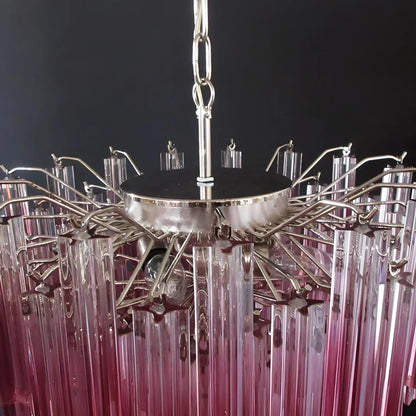 Gorgeous Murano Quadriedri Prisms Chandelier - Nuvé