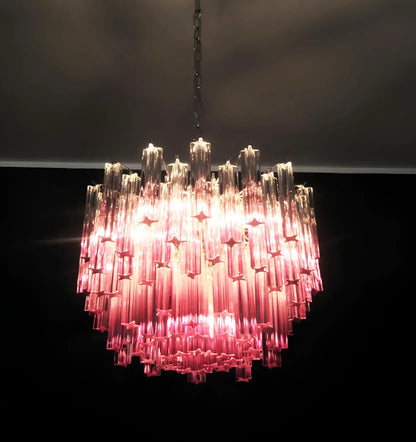 Gorgeous Murano Quadriedri Prisms Chandelier - Nuvé