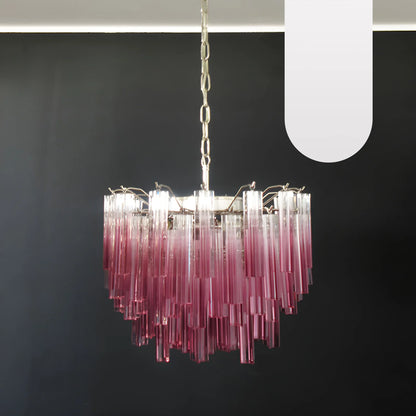 Gorgeous Murano Quadriedri Prisms Chandelier - Nuvé