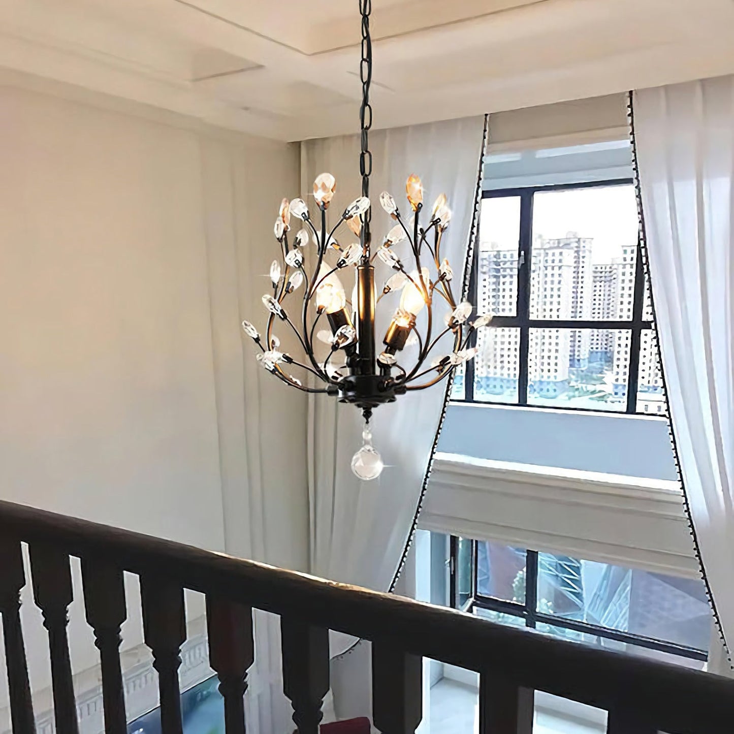 Grace Crystal Chandelier - Nuvé