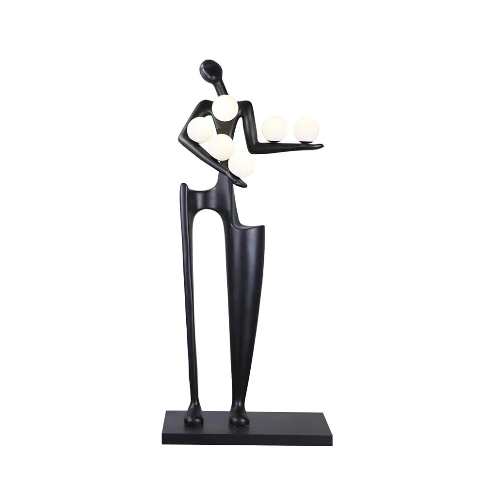 Greeter Sculpture Figure Floor Lamp - Nuvé