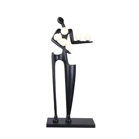 Greeter Sculpture Figure Floor Lamp - Nuvé