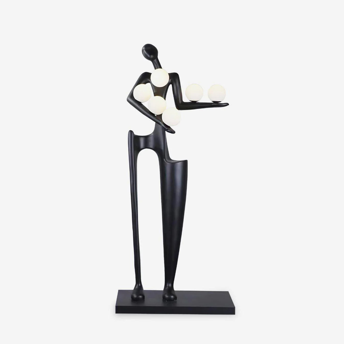 Greeter Sculpture Figure Floor Lamp - Nuvé