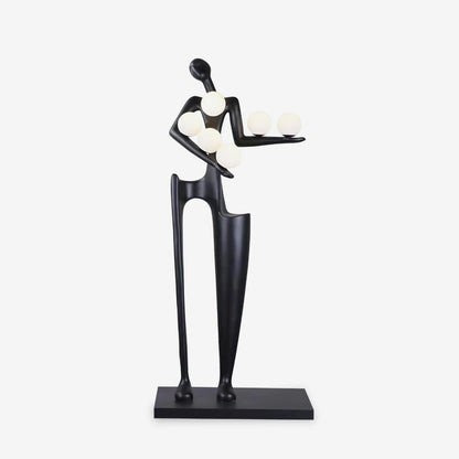 Greeter Sculpture Figure Floor Lamp - Nuvé