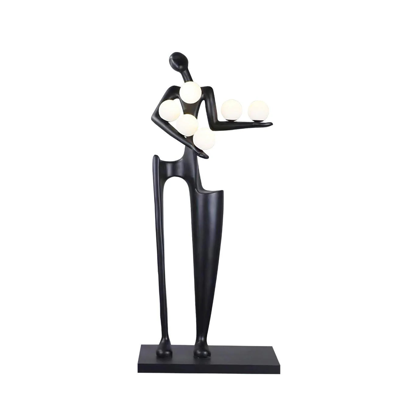 Greeter Sculpture Figure Floor Lamp - Nuvé