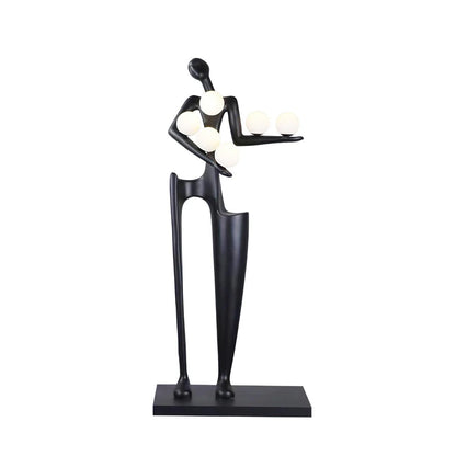 Greeter Sculpture Figure Floor Lamp - Nuvé