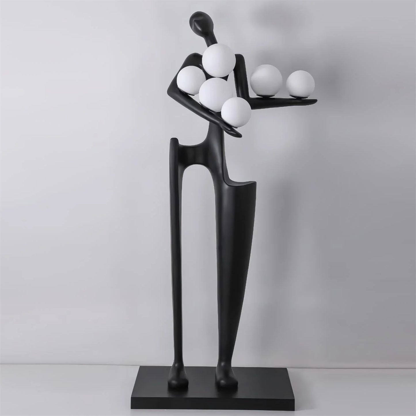 Greeter Sculpture Figure Floor Lamp - Nuvé