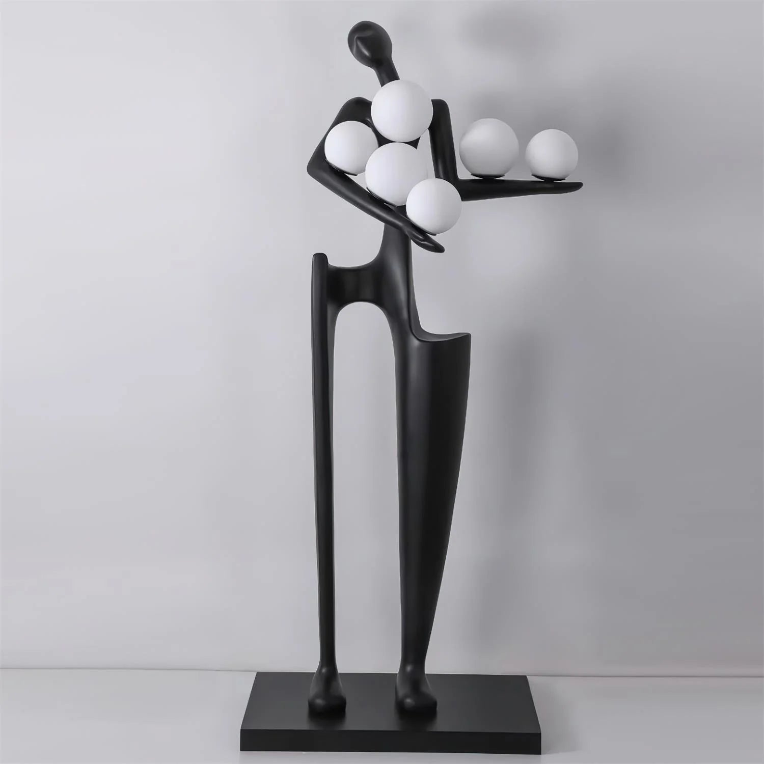 Greeter Sculpture Figure Floor Lamp - Nuvé