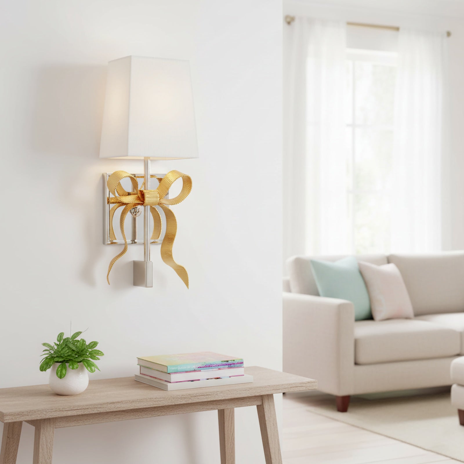Ribbon Bow Wall Light - Nuvé