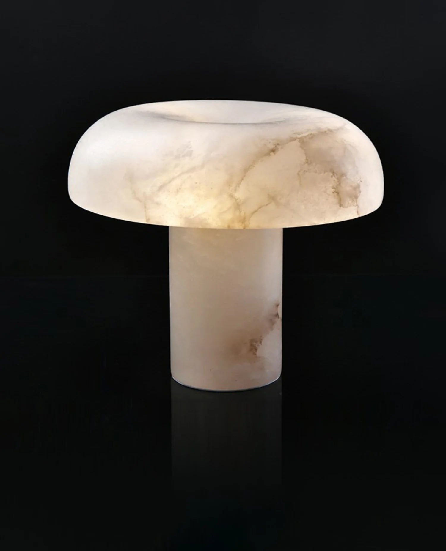Modern Alabaster Habros Table Lamp - Nuvé