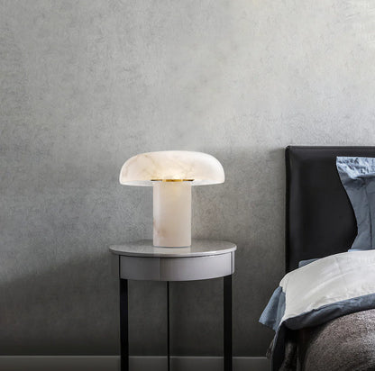 Modern Alabaster Habros Table Lamp - Nuvé
