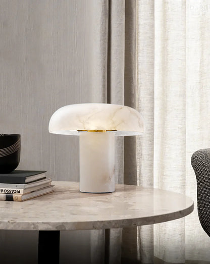 Modern Alabaster Habros Table Lamp - Nuvé
