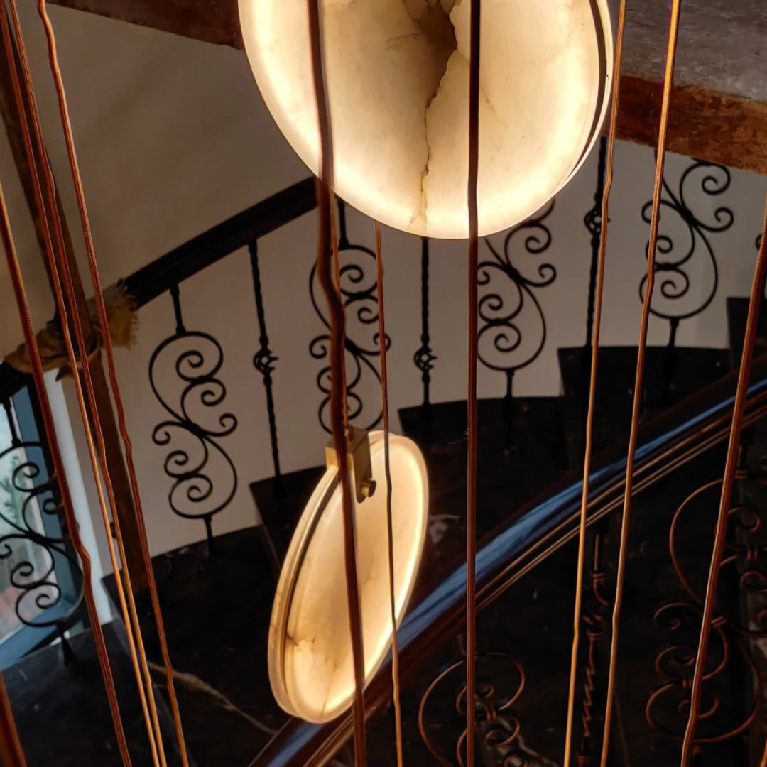 Harvest Alabaster Chandelier - Nuvé