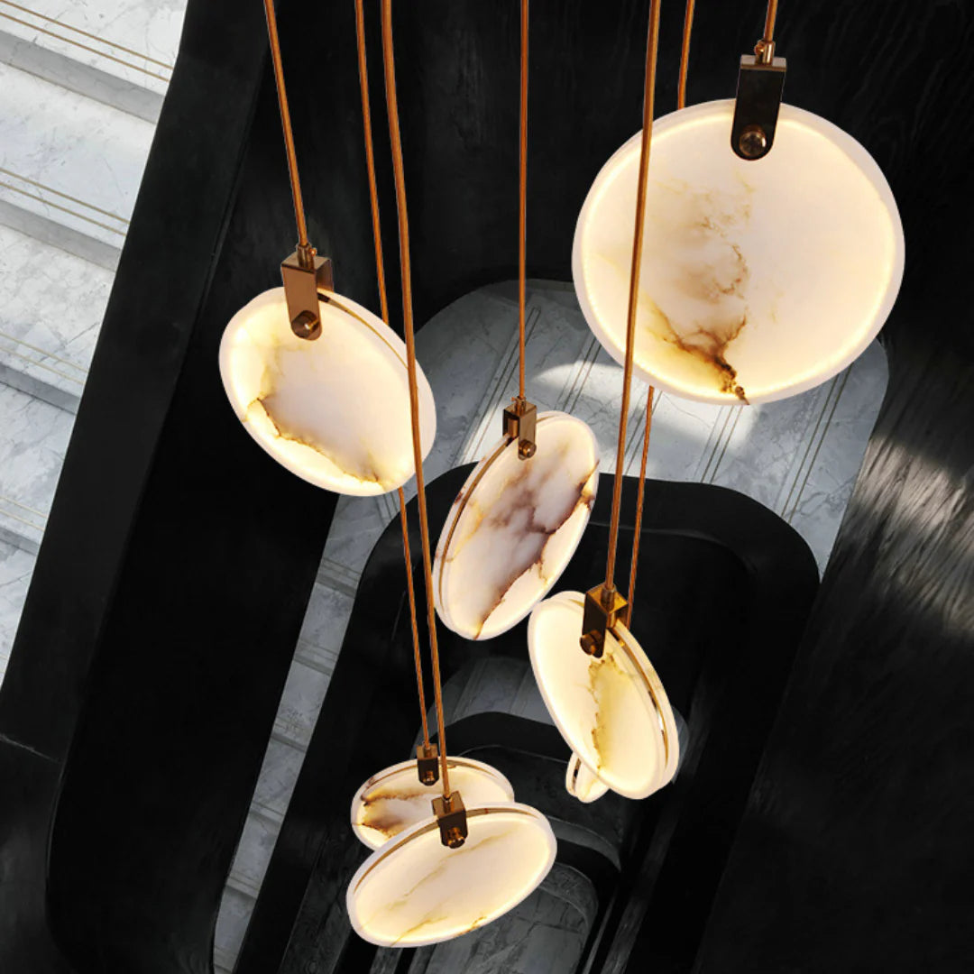 Harvest Alabaster Chandelier - Nuvé