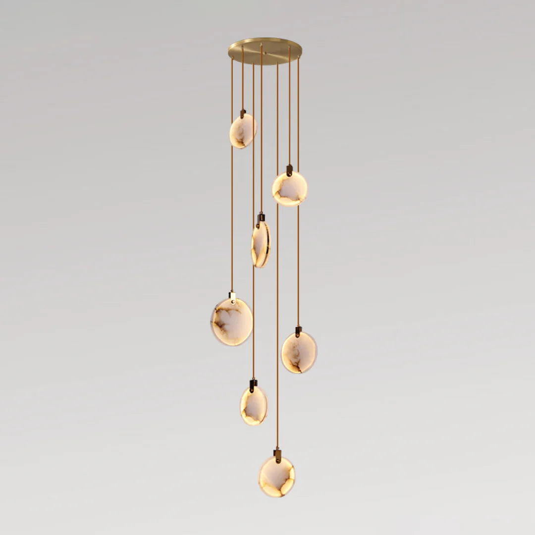 Harvest Alabaster Chandelier - Nuvé