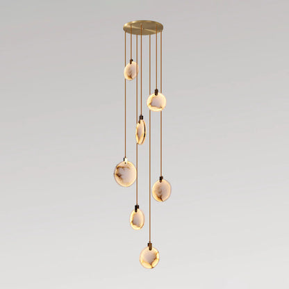 Harvest Alabaster Chandelier - Nuvé