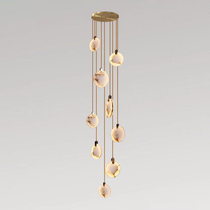 Harvest Alabaster Chandelier - Nuvé