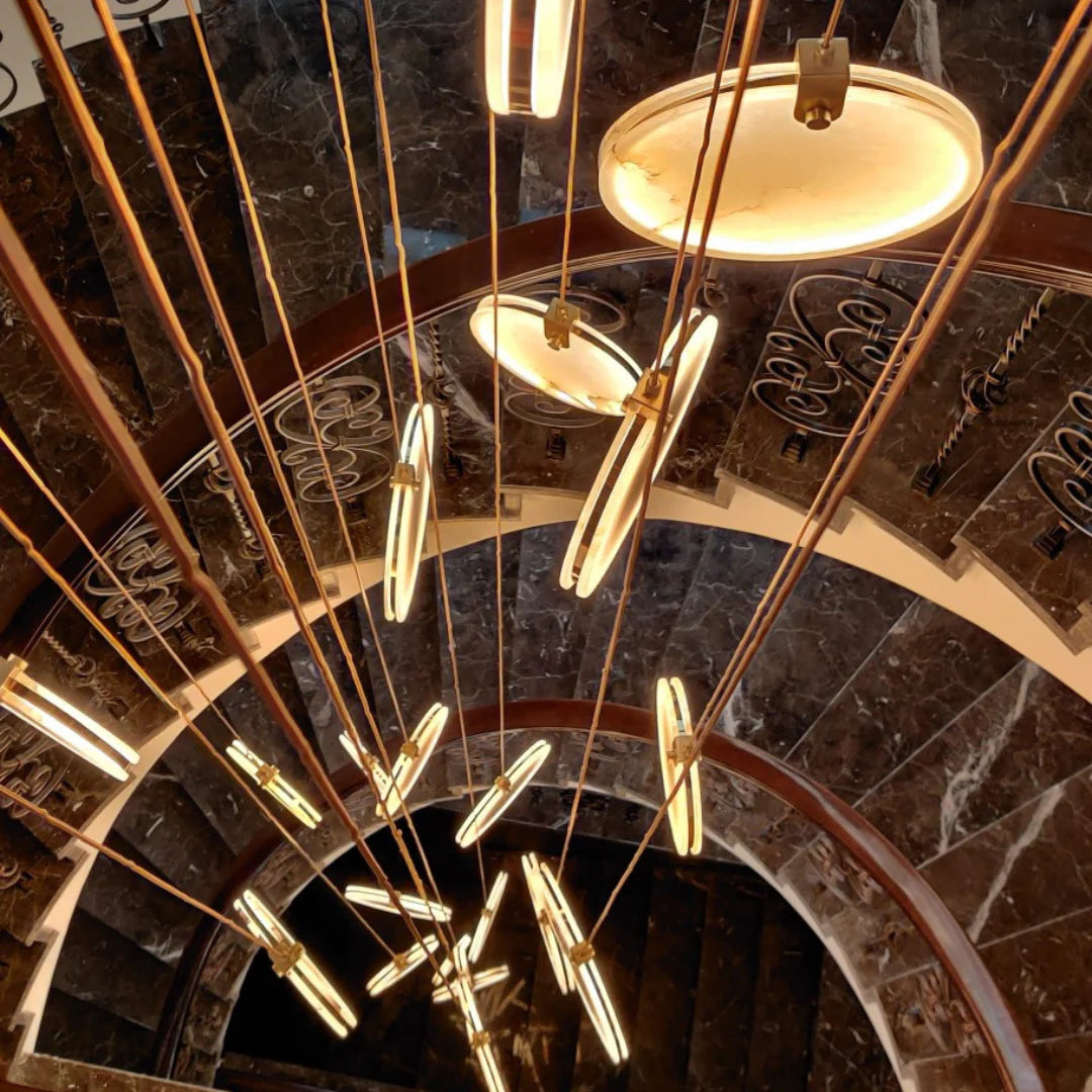 Harvest Alabaster Chandelier - Nuvé