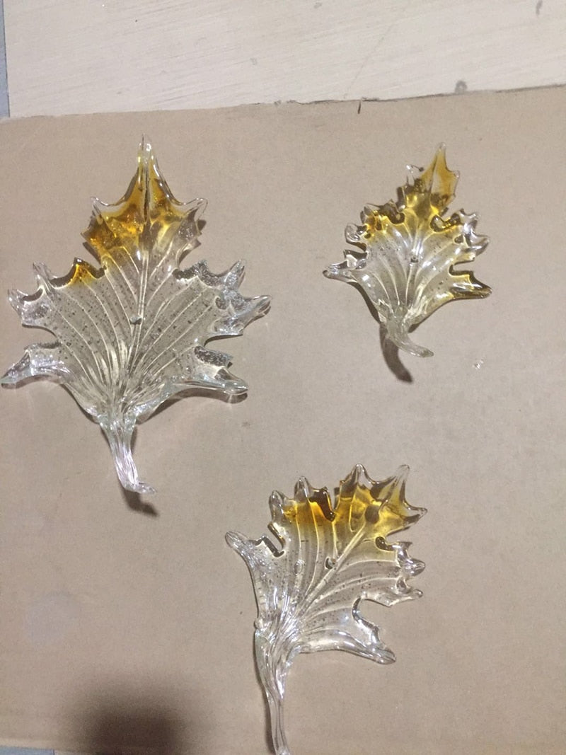Maple Leaf Glass Chandelier - Nuvé