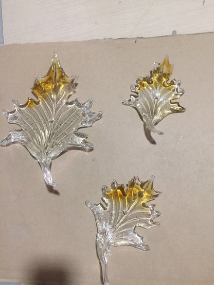 Maple Leaf Glass Chandelier - Nuvé