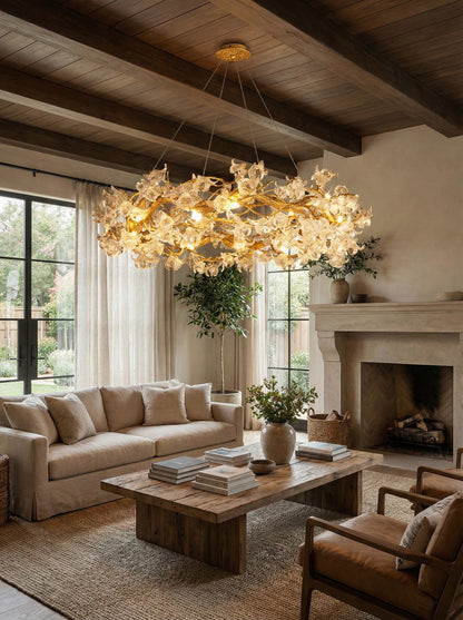 Hibiscus Flower Chandelier - Nuvé